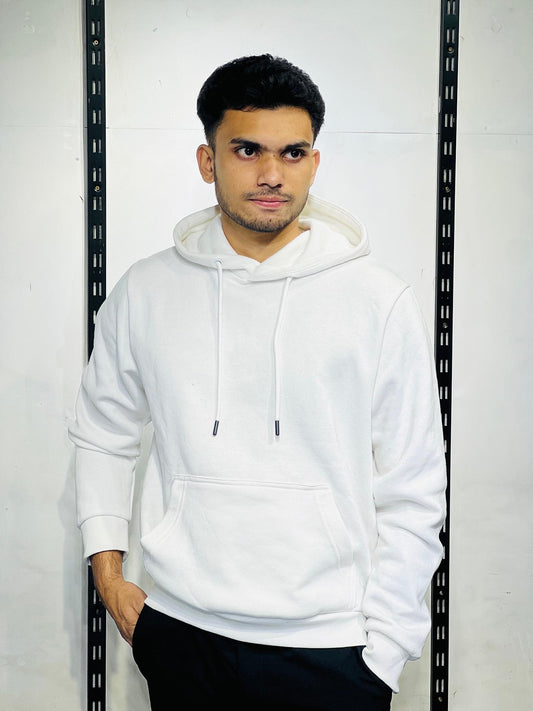 Mens Premium Hoodie | White