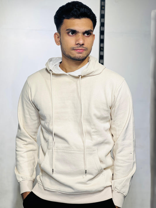 Mens Premium Hoodie | Cream